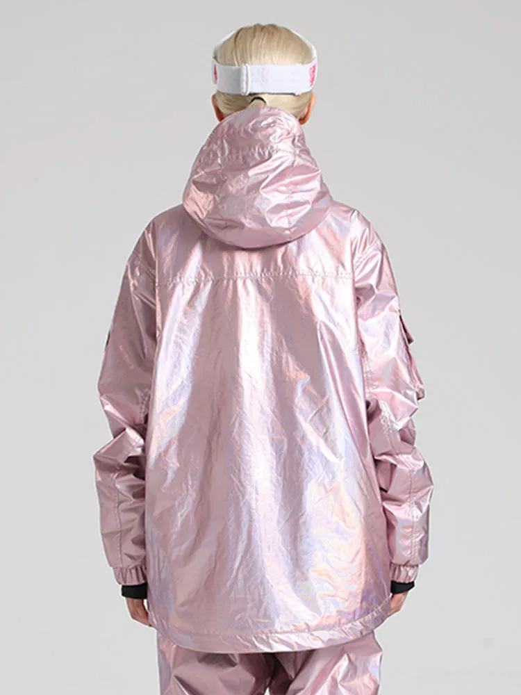 Women's Pink Dazzling Ski Jacket