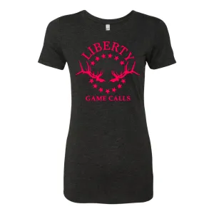 Women's T-Shirt: With Pink Logo