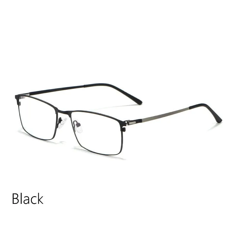 Yimaruili Men's Full Rim Alloy Frame Eyeglasses P9847