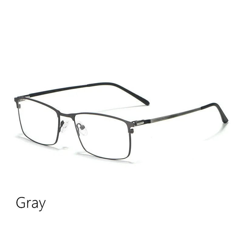 Yimaruili Men's Full Rim Alloy Frame Eyeglasses P9847