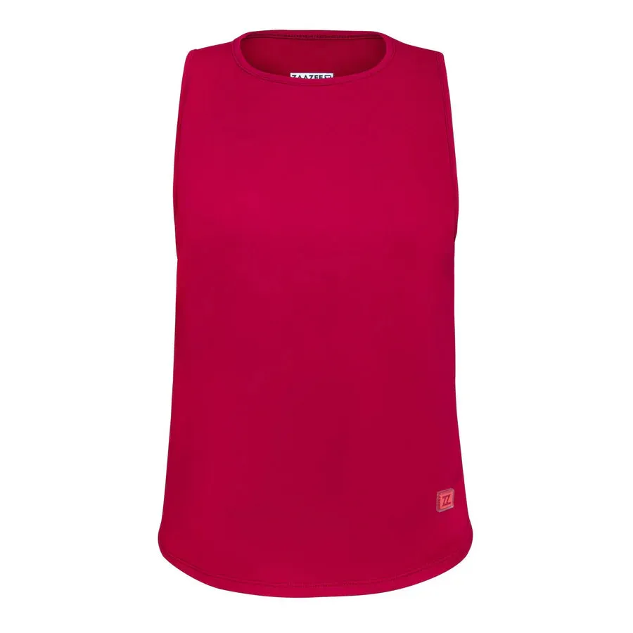 ZAAZEE Eden Fitness Vest-Dark Red